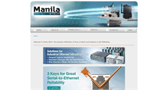 Desktop Screenshot of manilaetech.com